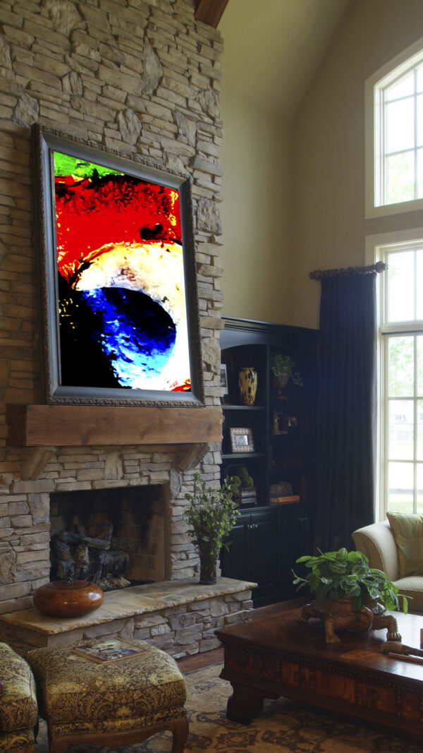 Abstract Modern Wall Art on canvas by www.artbyval.art