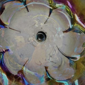 Abstract Modern Art painting titled Flower Power from Art By Val