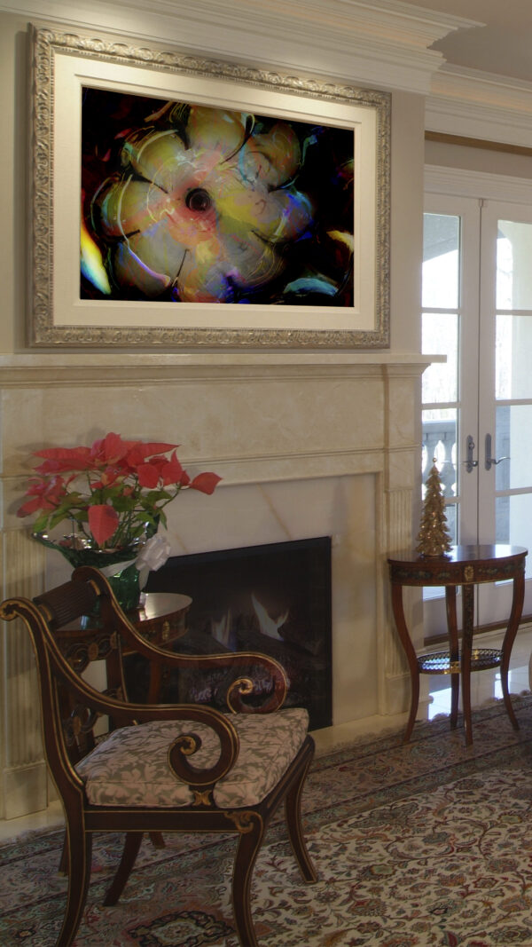 Abstract Modern Wall Art on canvas by www.artbyval.art