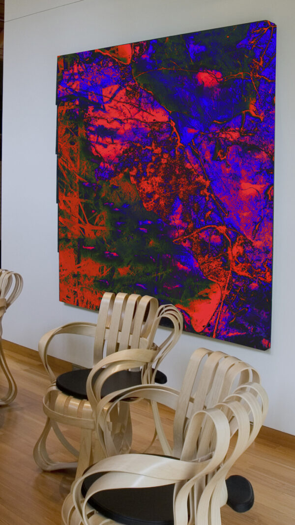 Abstract Modern Wall Art on canvas by www.artbyval.art