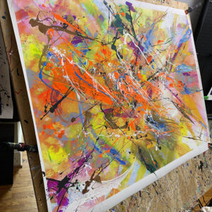 Another Place Abstract Painting on canvas