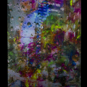 Free To Fly Charlotte At Night Abstract by artist Michael John Valentine