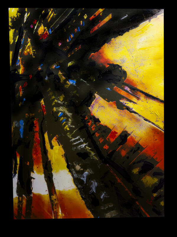 Radical Beethoven Abstract Painting by artist Michael John Valentine