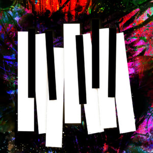 Piano Key Music Abstract