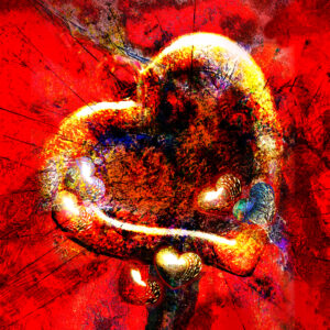 Heart Of Hearts Abstract