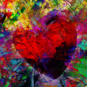 Abstract Heart By Valentine